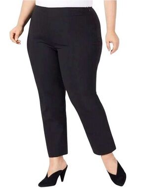 PARI PASSU Merit Flat Front Wool Pant Plaid Houndstooth C5 US 20 NWT